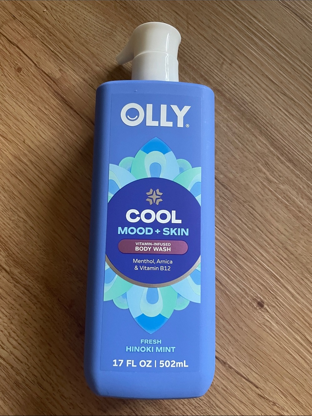 Cool Mood + Skin Hinoki Mint Body Wash — Blue NEW
